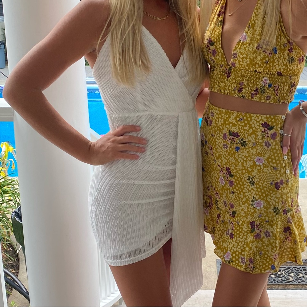 White dress
